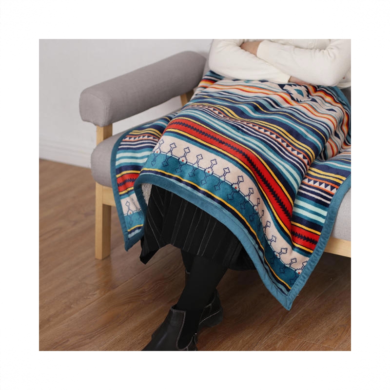 商品配色： 彩条纹/反面浅咖 