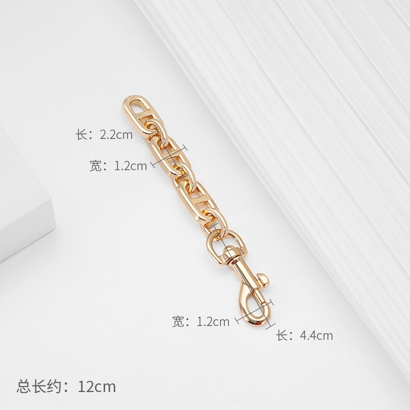 商品配色： 猪鼻延长链12cm
