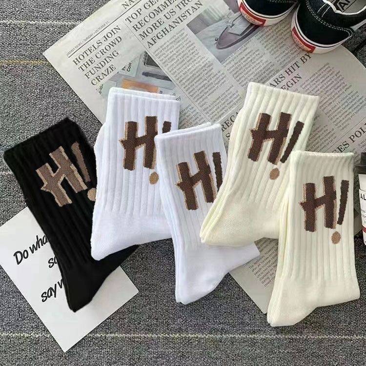 商品配色： 1黑2白2奶白 5双