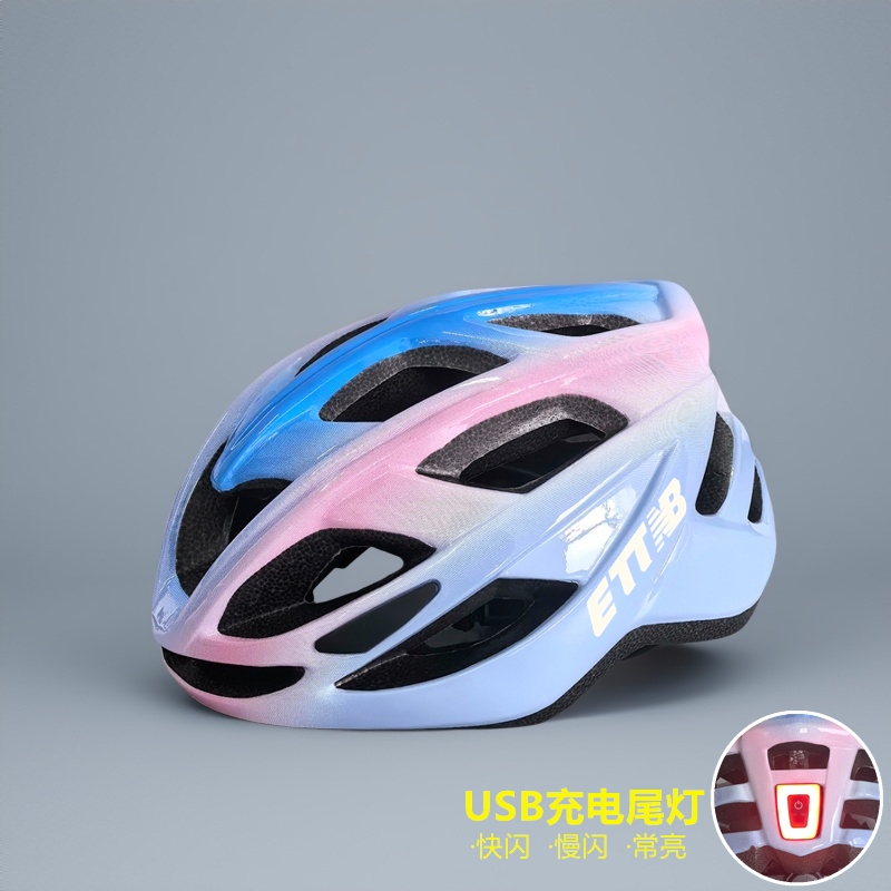 商品配色： 【三色渐变深蓝+尾灯】头围56-61cm可调 赠收纳包