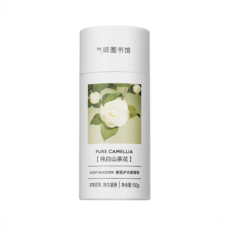 商品配色： 纯白山茶花