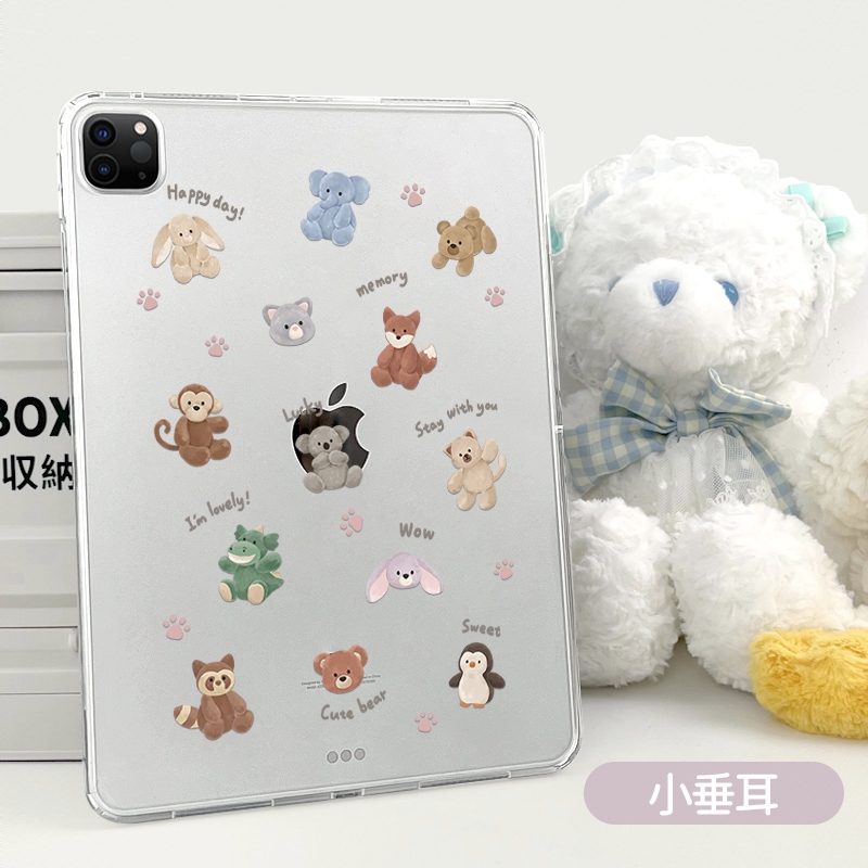 商品配色： 防弯后壳★无笔槽【小垂耳】★送贴纸