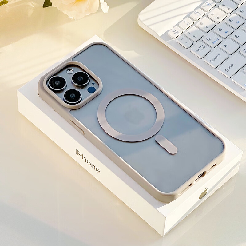 商品配色： 【钛灰】肤感磁吸壳