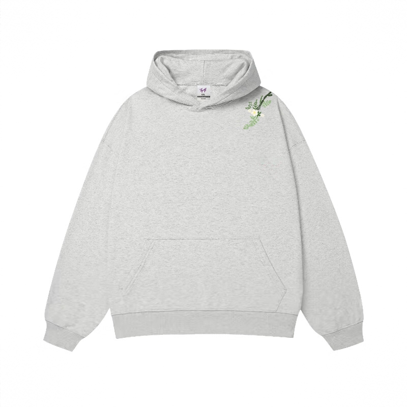 商品配色： 麻灰/刺绣