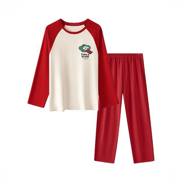 商品配色： 米/深红