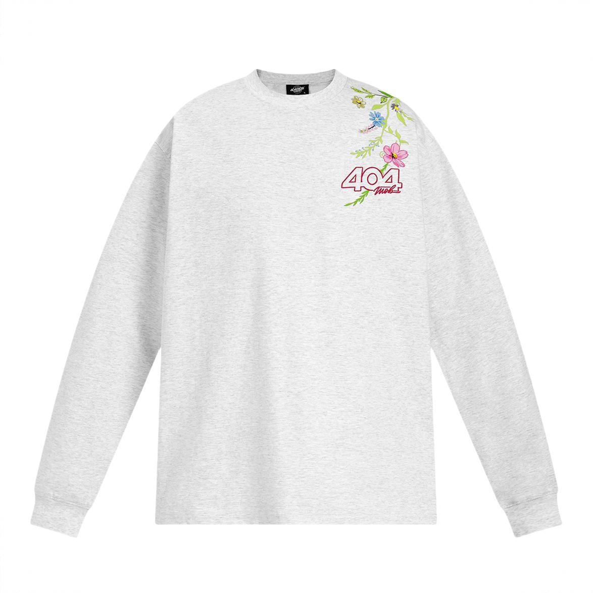 商品配色： 白花灰
