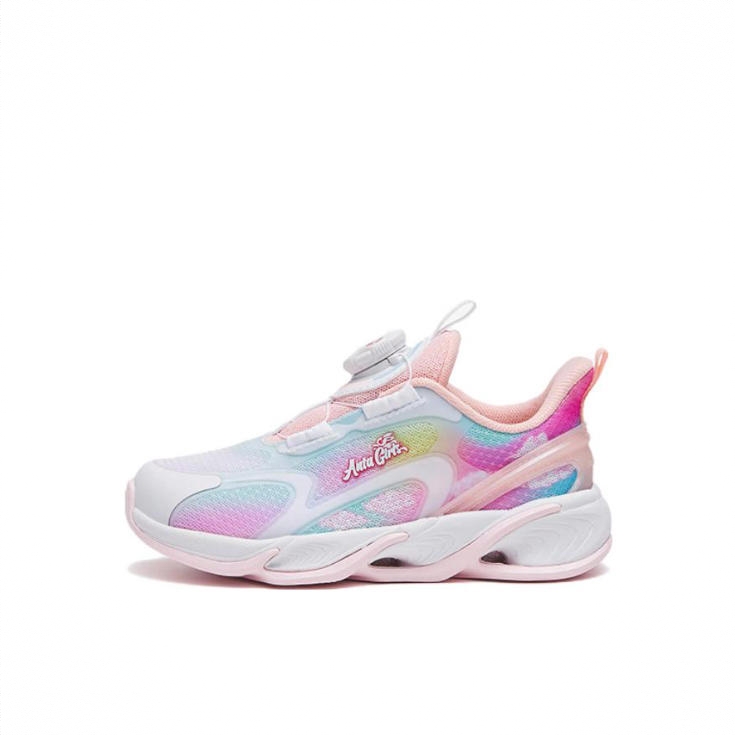 商品配色： 小童/网面/安踏白/樱花粉