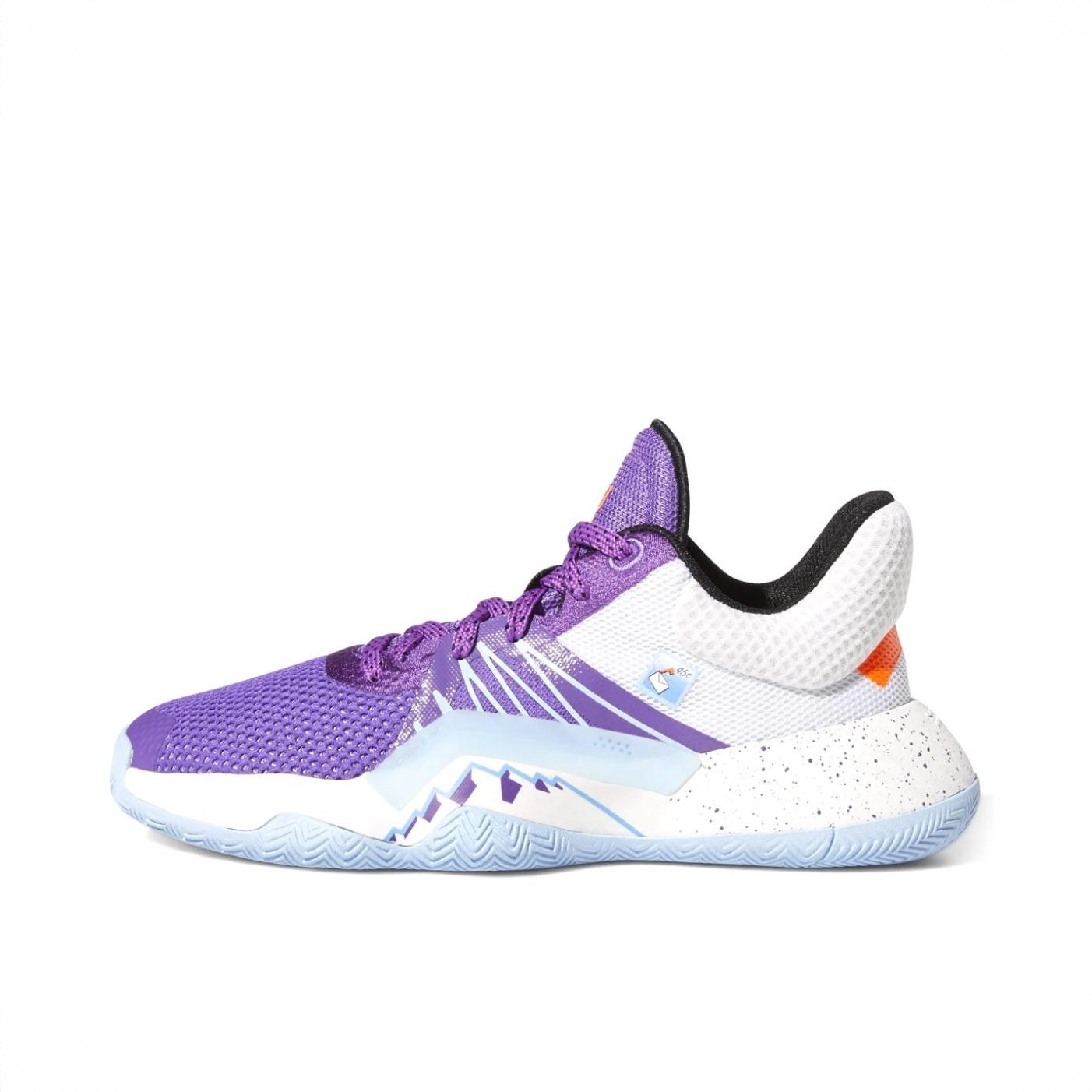 商品配色：White/Purple 白紫