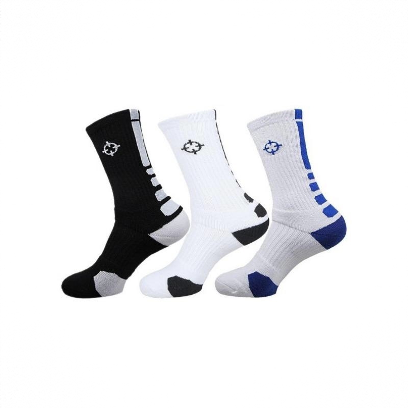 商品配色： 1白色1黑色1白蓝高筒 3双