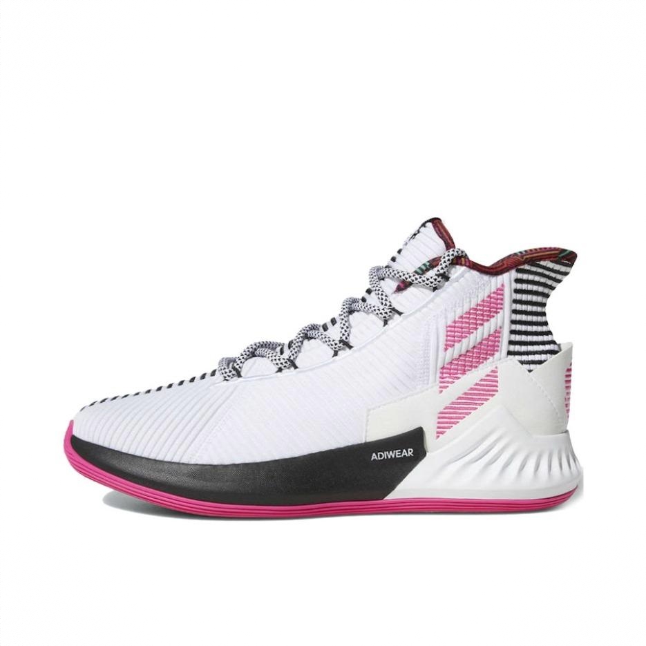 商品配色：Cloud White/ShockH Pink/Core Black 首发白粉