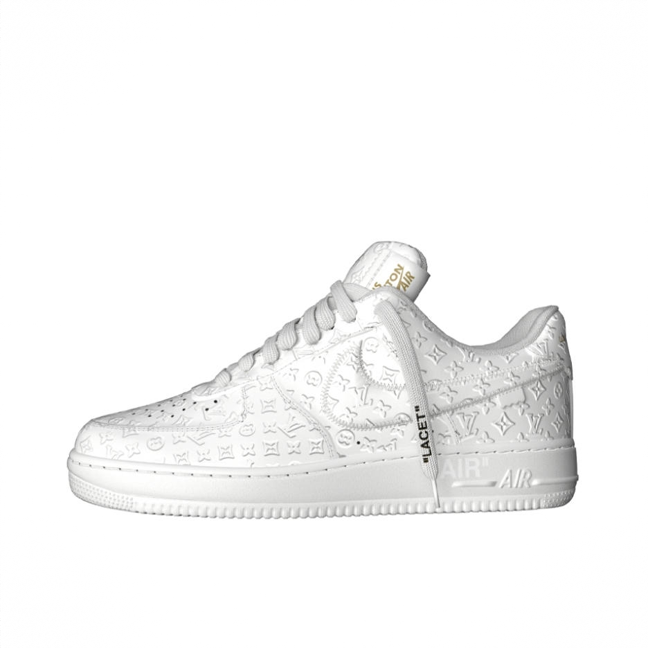商品配色： Nike联名/纯白/老花