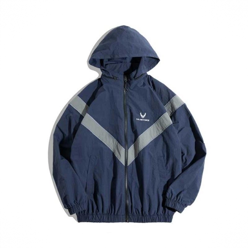 商品配色： 蓝/带帽