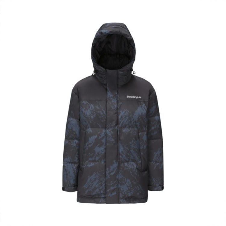 商品配色： 深蓝矢量雪山