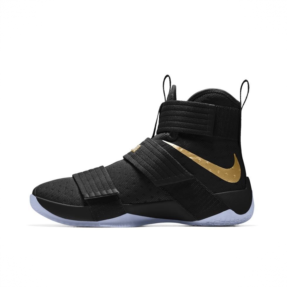 商品配色：Black Gold (Nike iD) 黑/金ID