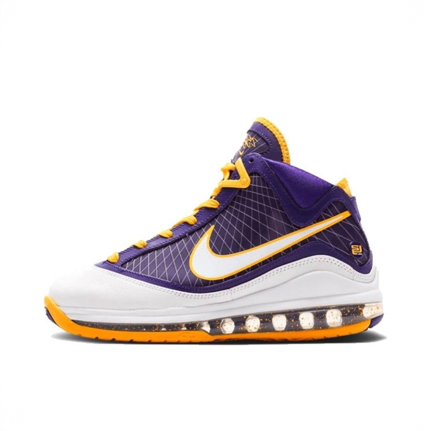 商品配色：Lakers 黄白紫色