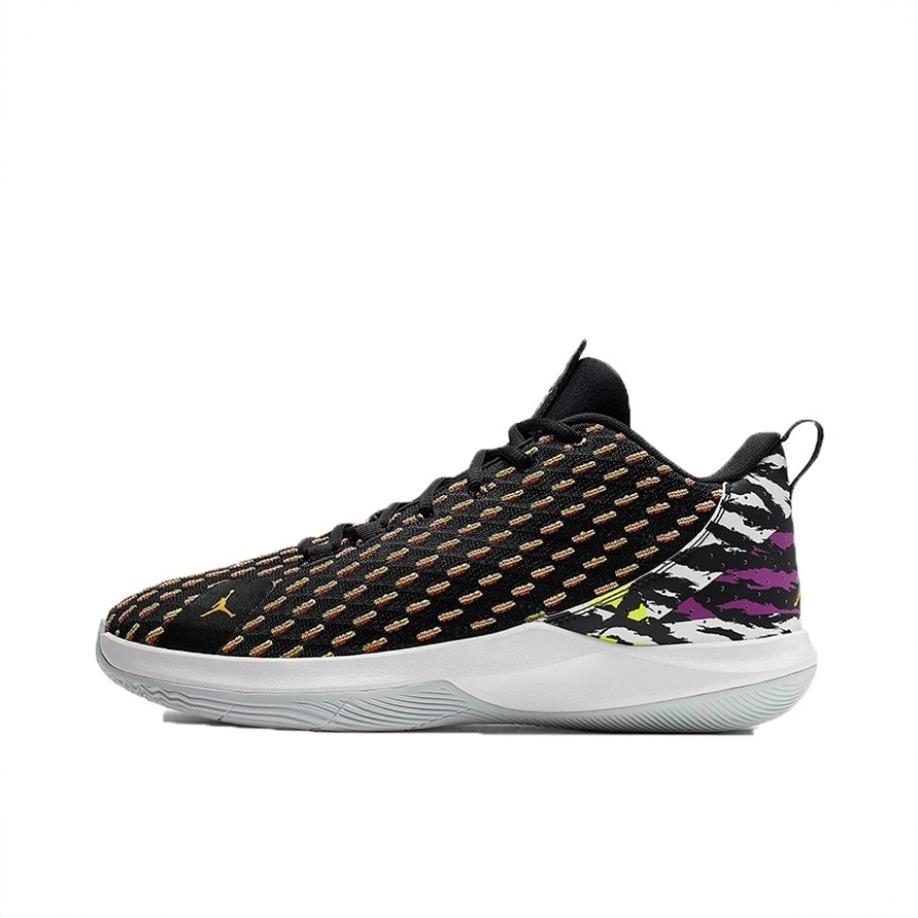 商品配色：Black/Metallic Gold/White/Vivid Purple 黑黄