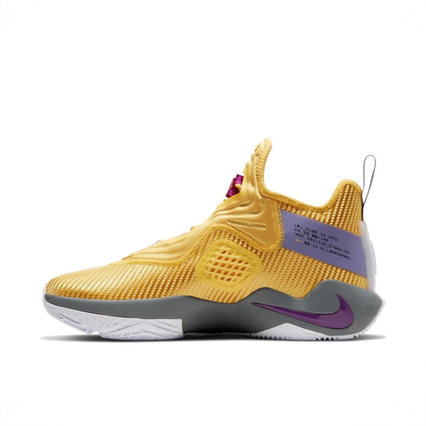 商品配色：Lakers 鸳鸯/紫色/金色